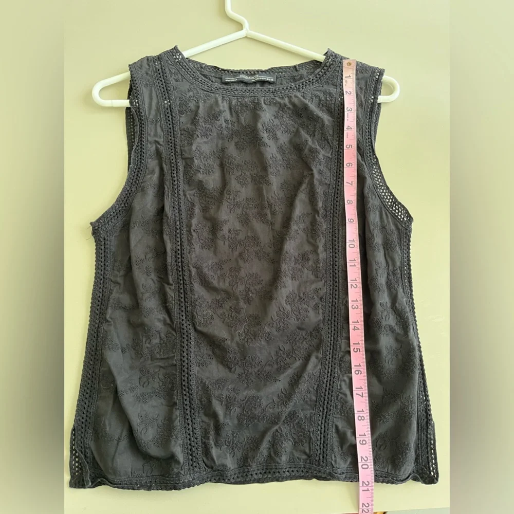 All Saints embroidered top - Picture 4 of 6